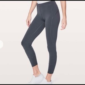 Lululemon In Movement 25” 7/8 Tight in Dark Shadow
